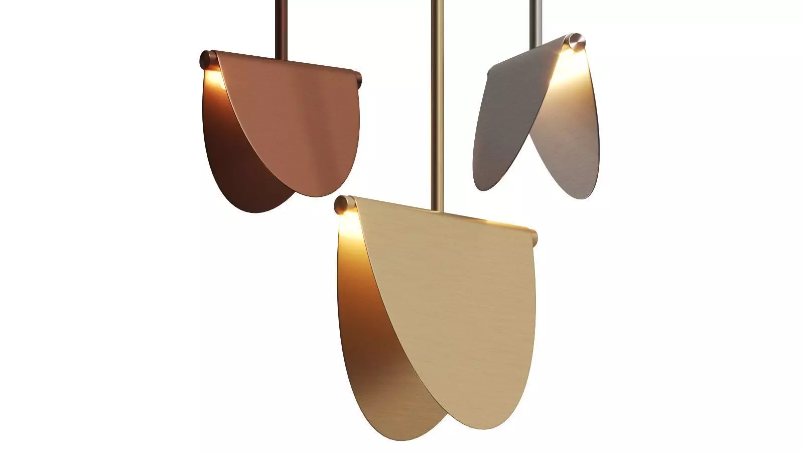 Nexo Oxen Luce Dali Pendant Lamps 3D model_0
