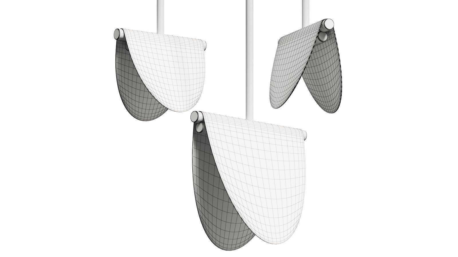 Nexo Oxen Luce Dali Pendant Lamps 3D model_1