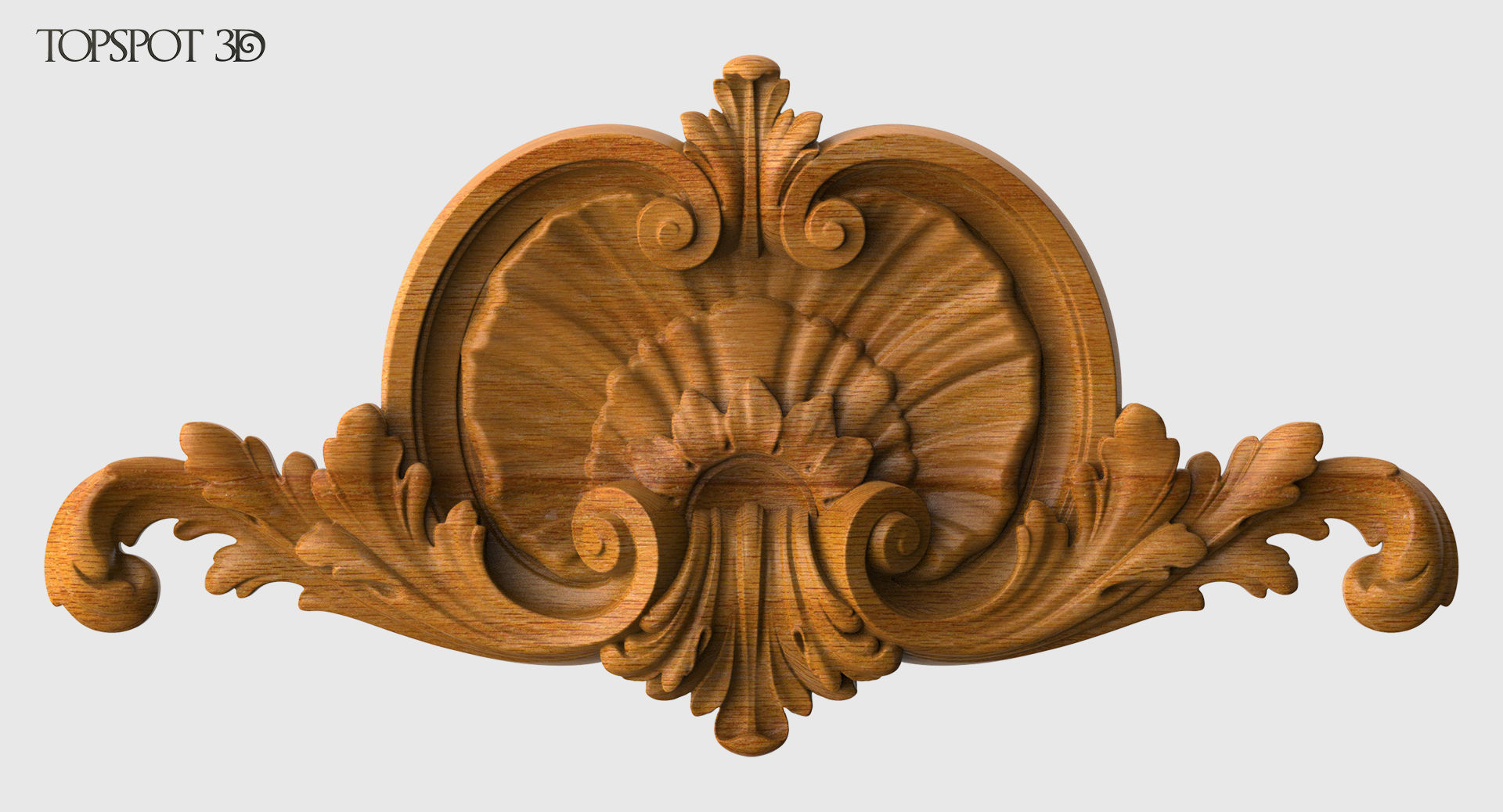 Shell With Acanthus Onlay 3D print model_26