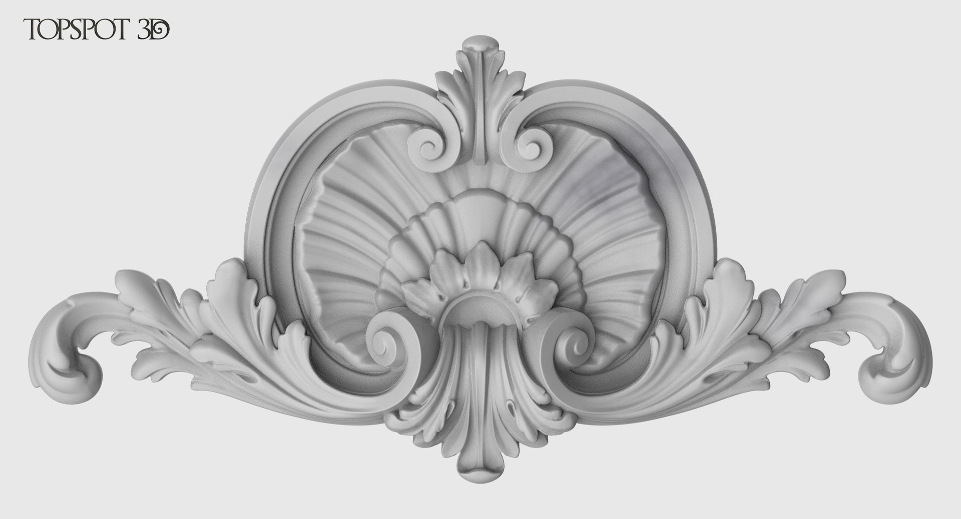 Shell With Acanthus Onlay 3D print model_23