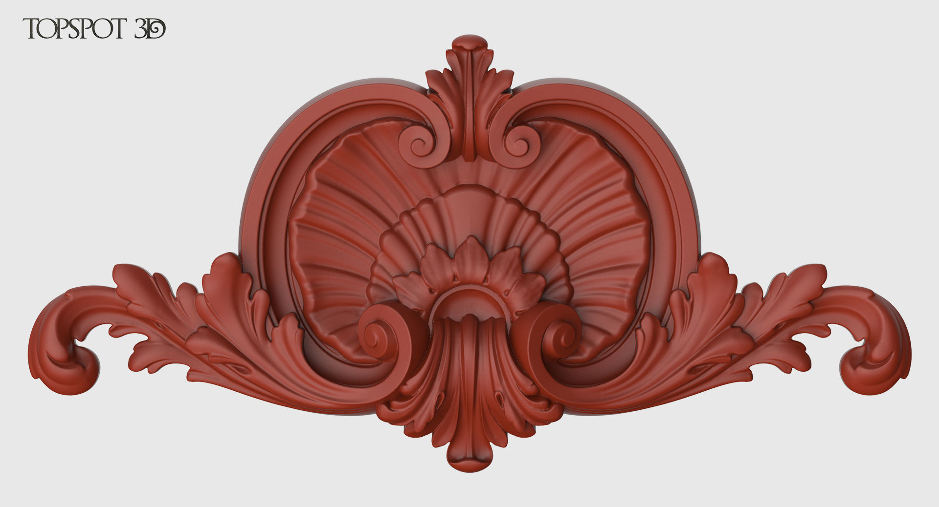 Shell With Acanthus Onlay 3D print model_17