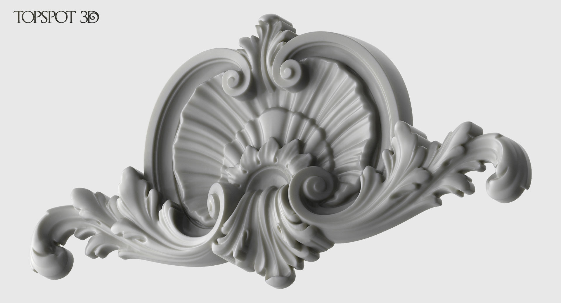 Shell With Acanthus Onlay 3D print model_28