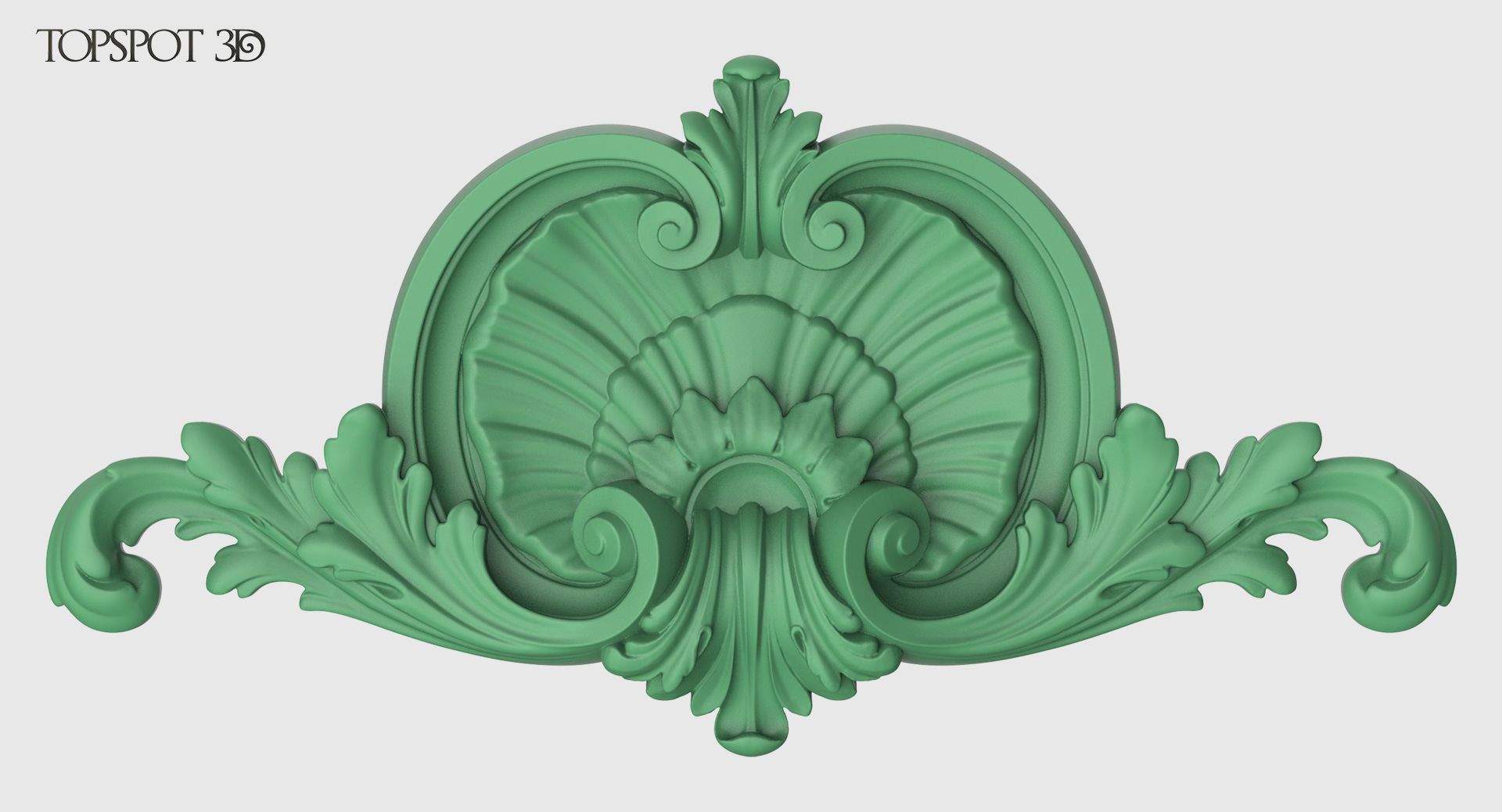 Shell With Acanthus Onlay 3D print model_16