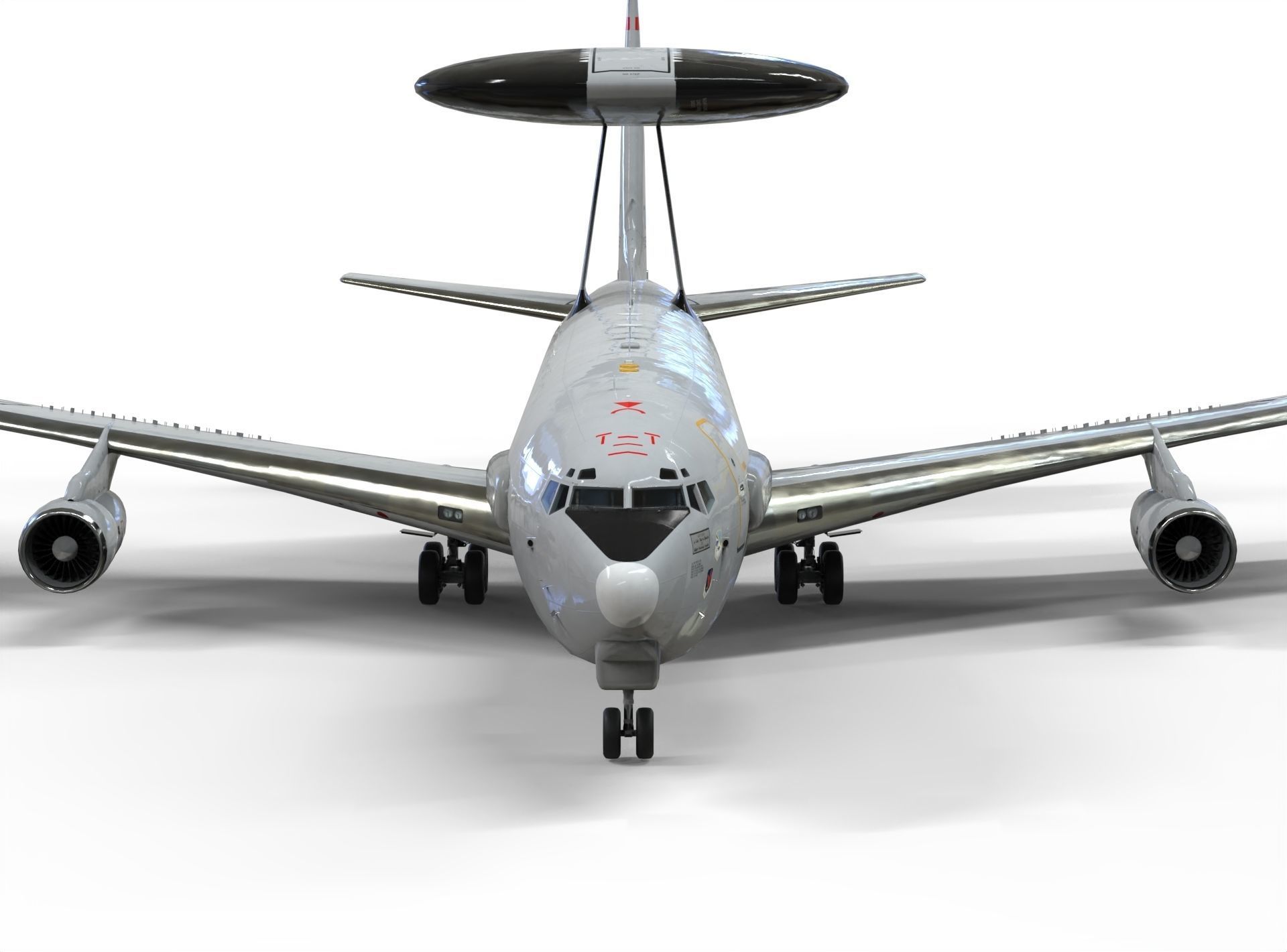 Boeing E-3 Sentry AWACS 3D model_3