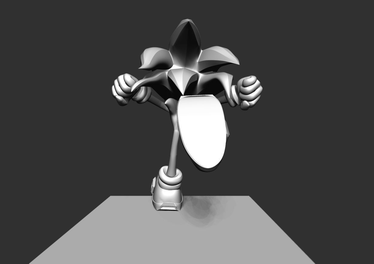 Sonic the Hedgehog 2 Fanart 3D print model_7