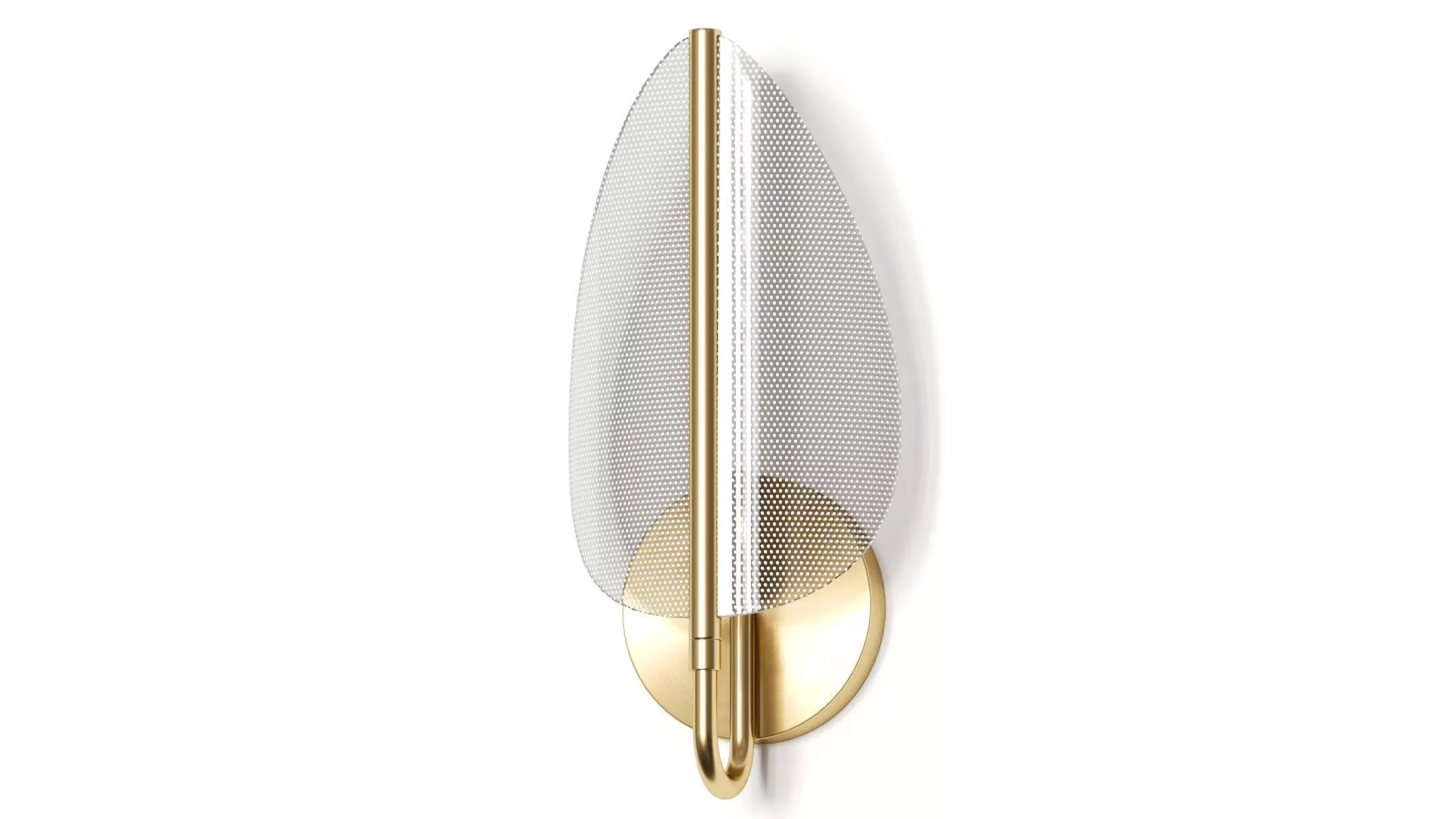 Alora Flora Wall Sconce 3D model_0