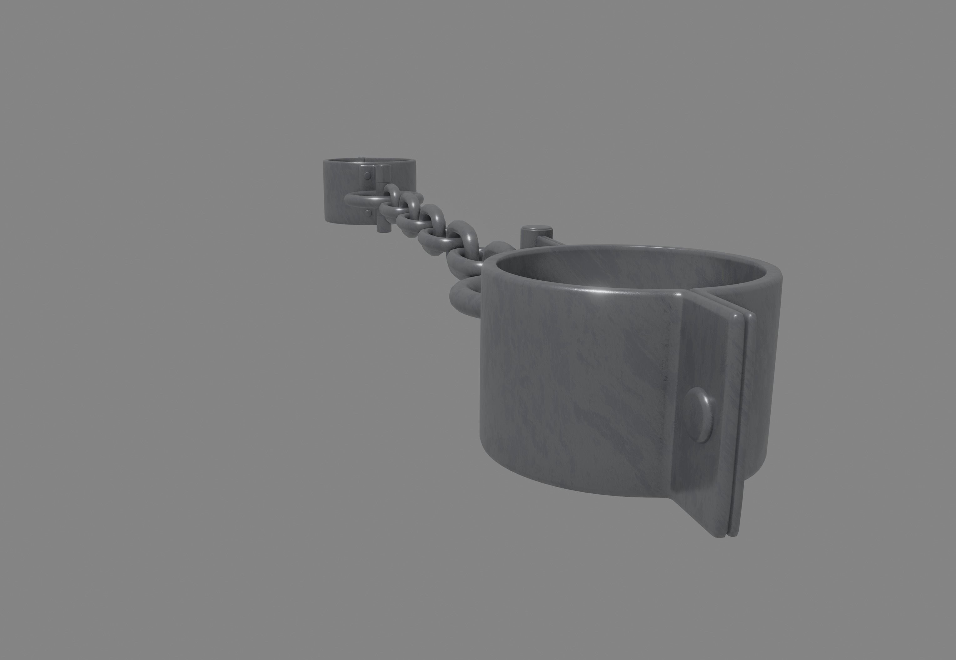 Leg Shackles 3D model_6