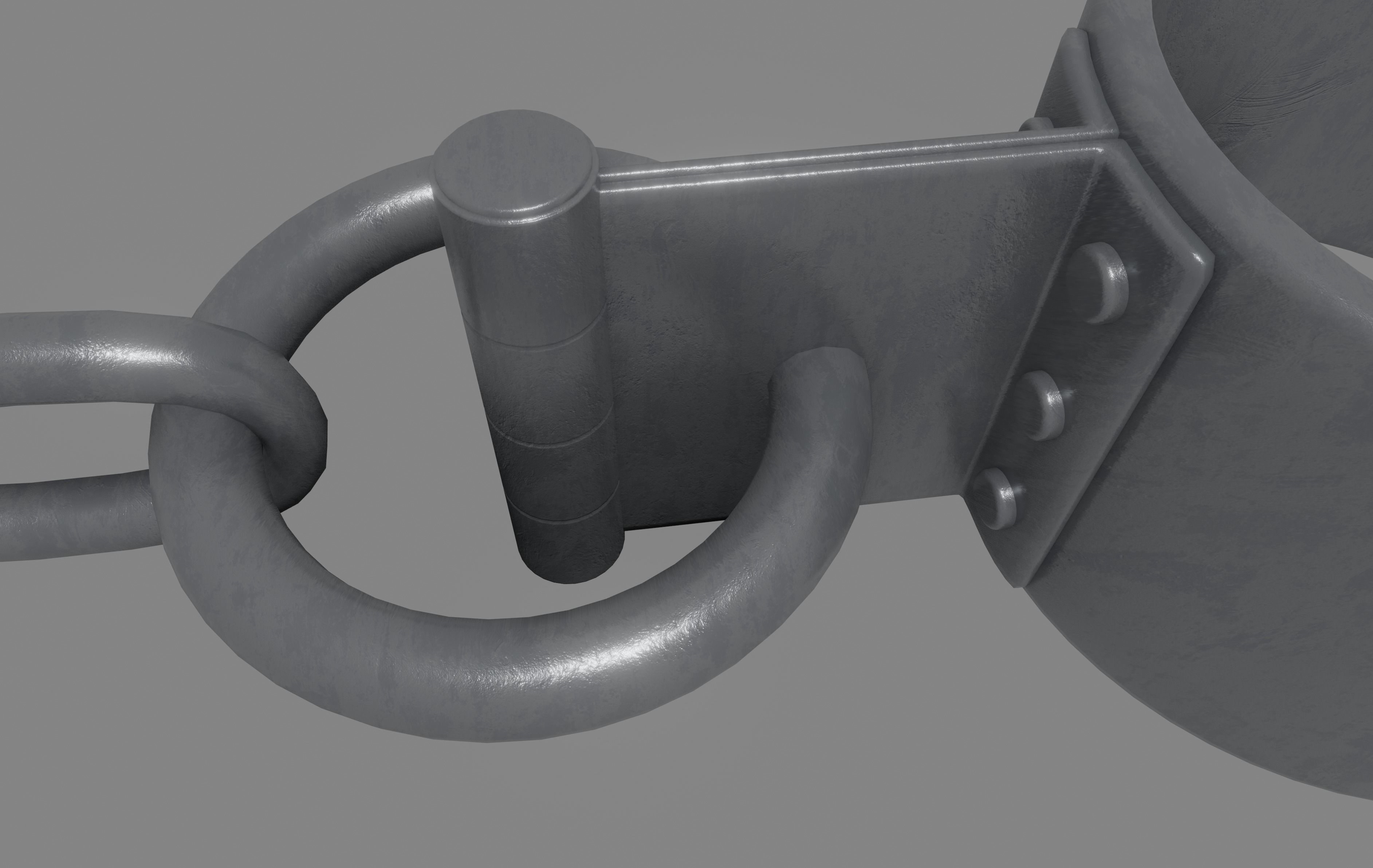 Leg Shackles 3D model_8