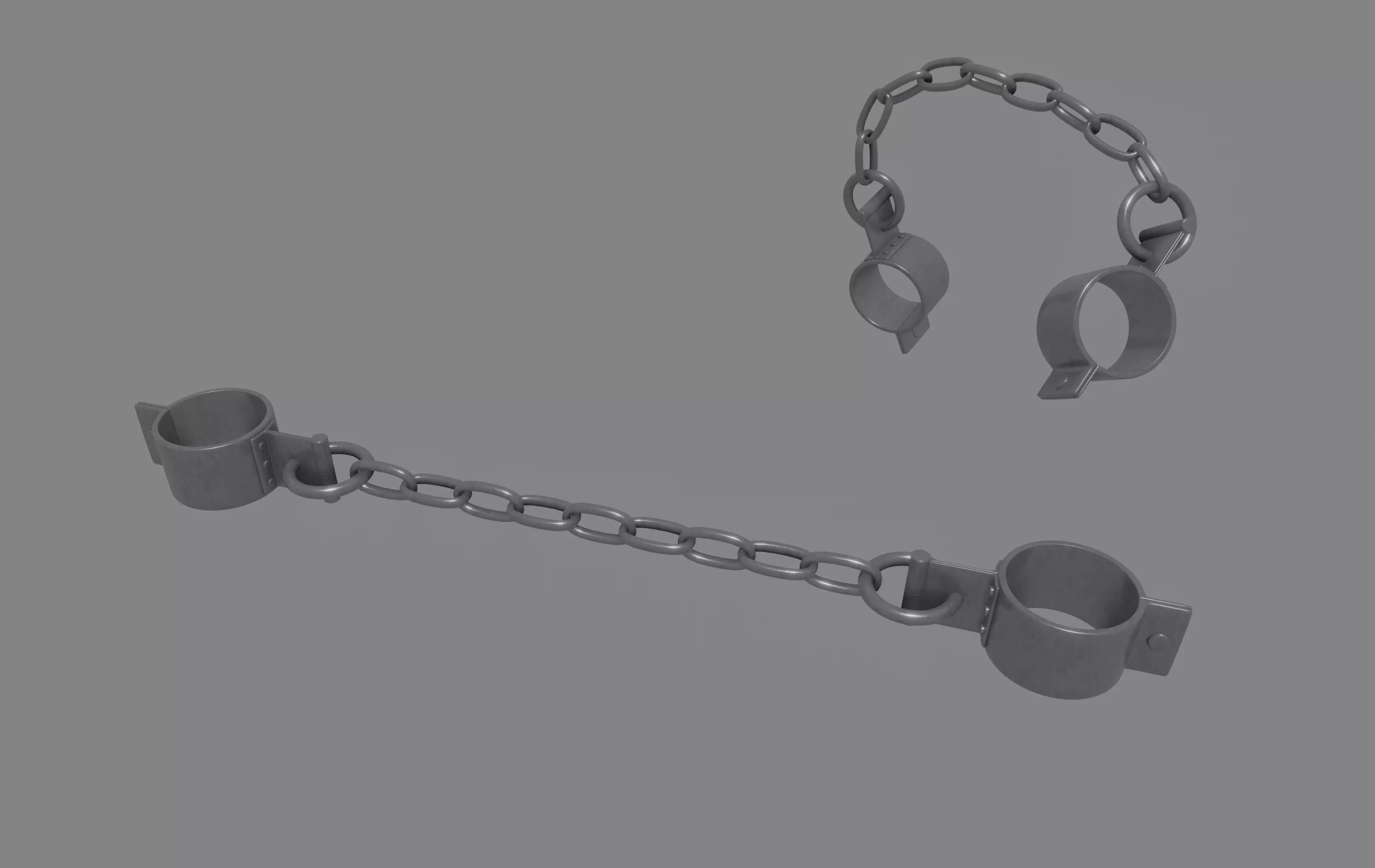 Leg Shackles 3D model_0
