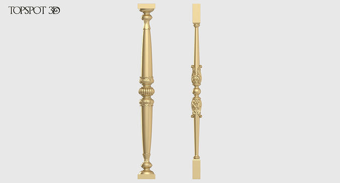 Decorative Balusters 3D print model