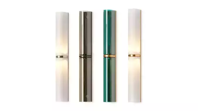 Articolo Slim Double Wall Lamps 3D model