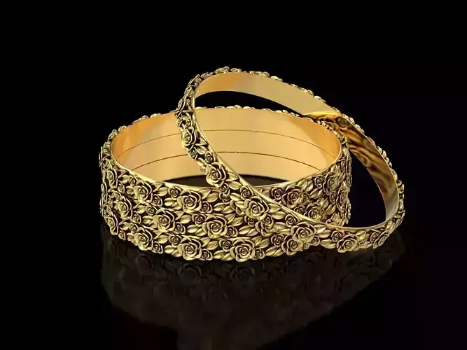 The Garden Of Roses Bangle