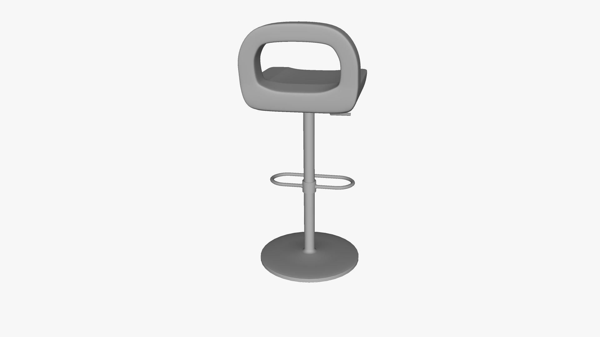 Bisou Stool 3D model_12