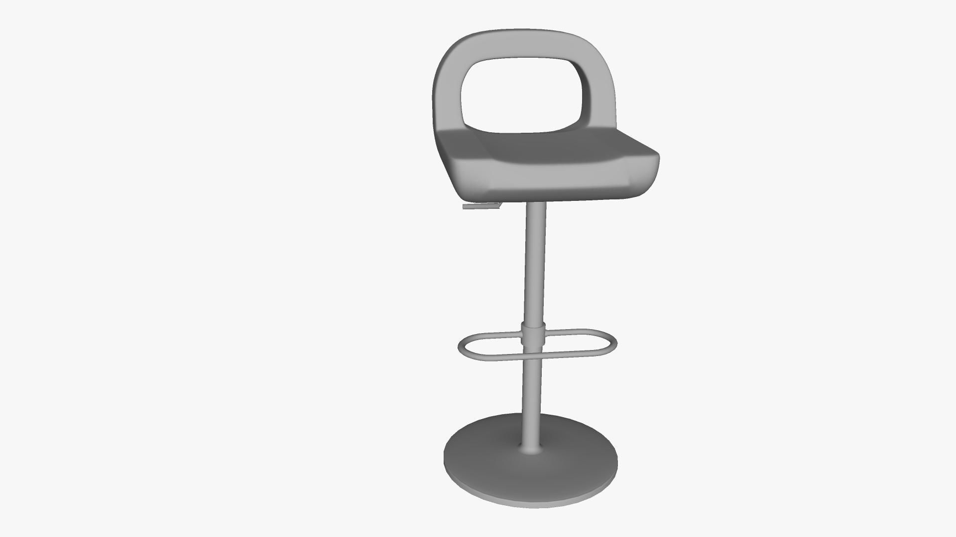 Bisou Stool 3D model_24