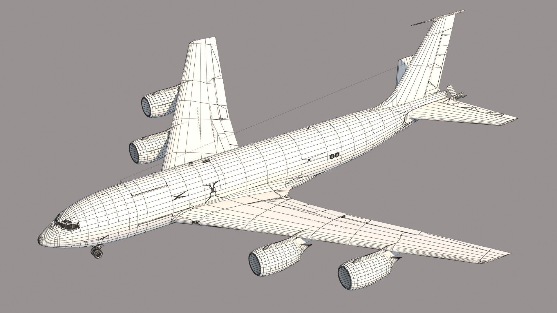 Boeing KC-135 Stratotanker 3D model_15