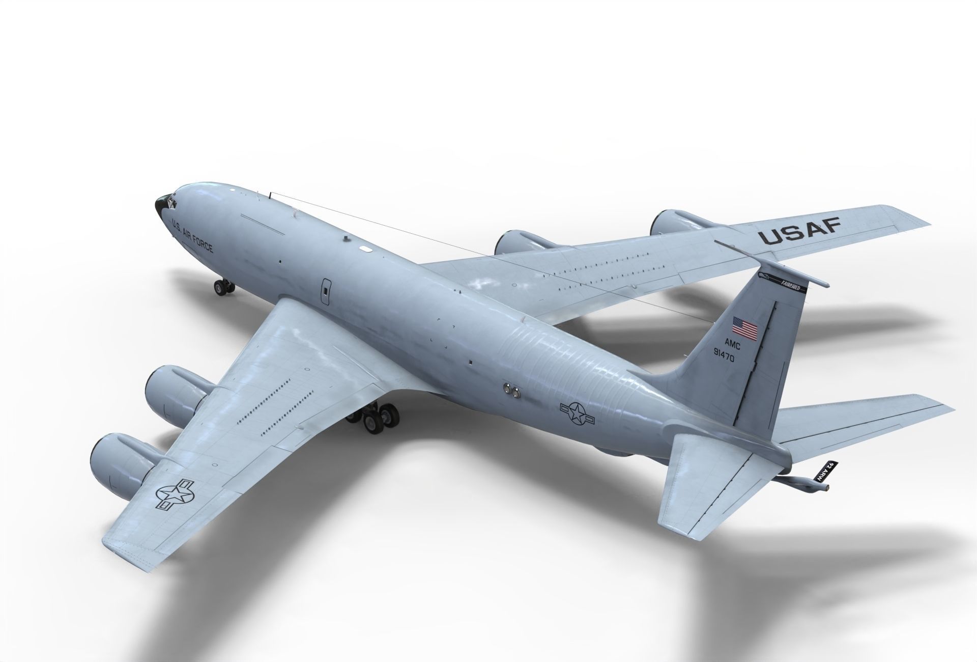 Boeing KC-135 Stratotanker 3D model_11