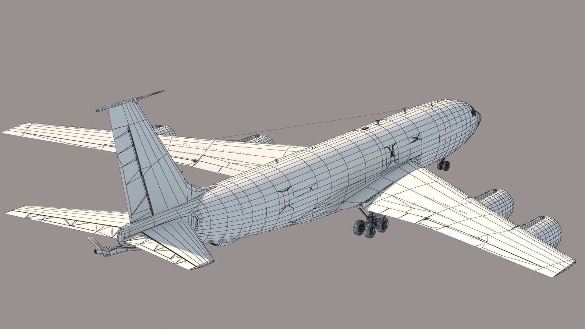 Boeing KC-135 Stratotanker 3D model_16