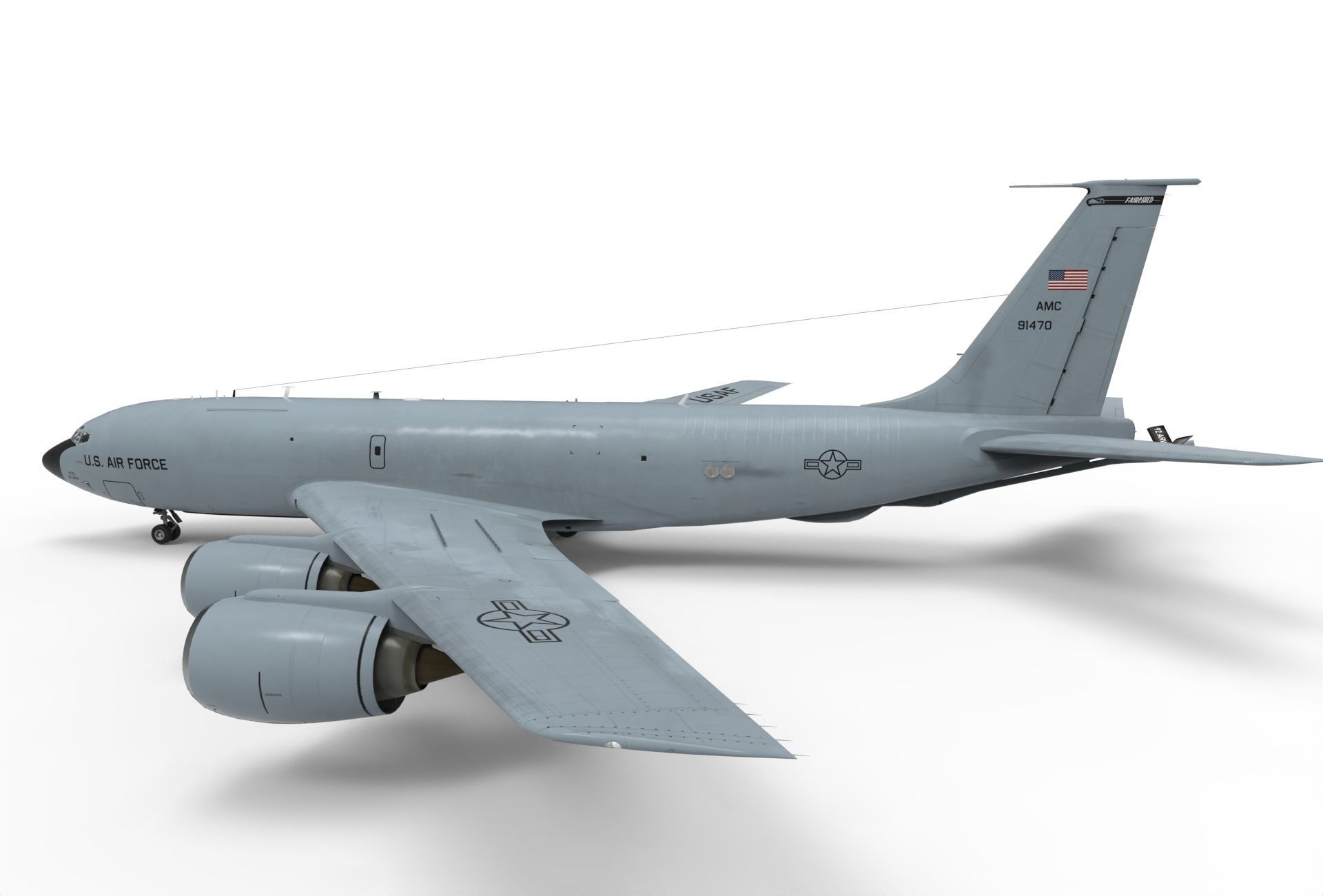 Boeing KC-135 Stratotanker 3D model_6