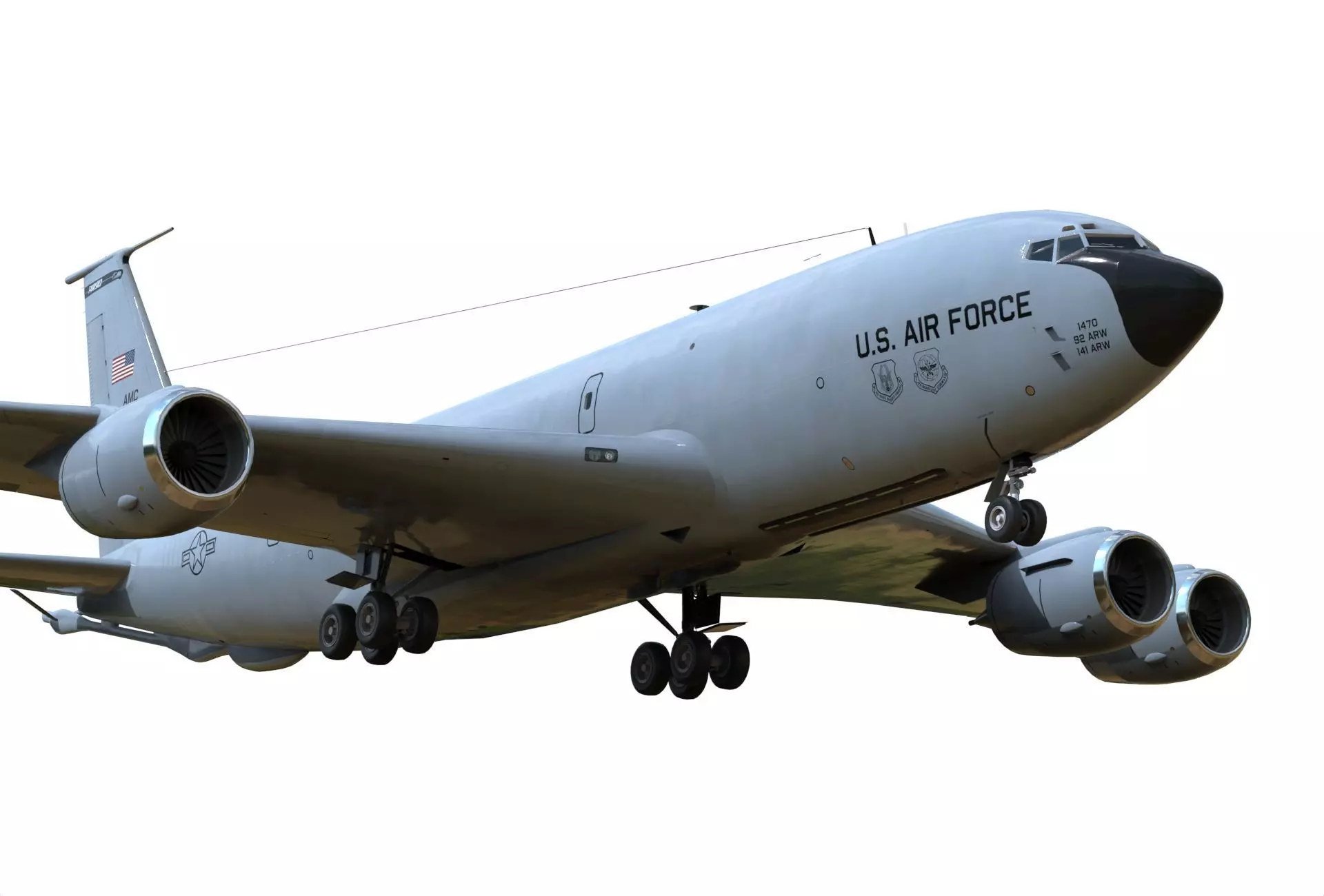 Boeing KC-135 Stratotanker 3D model_0