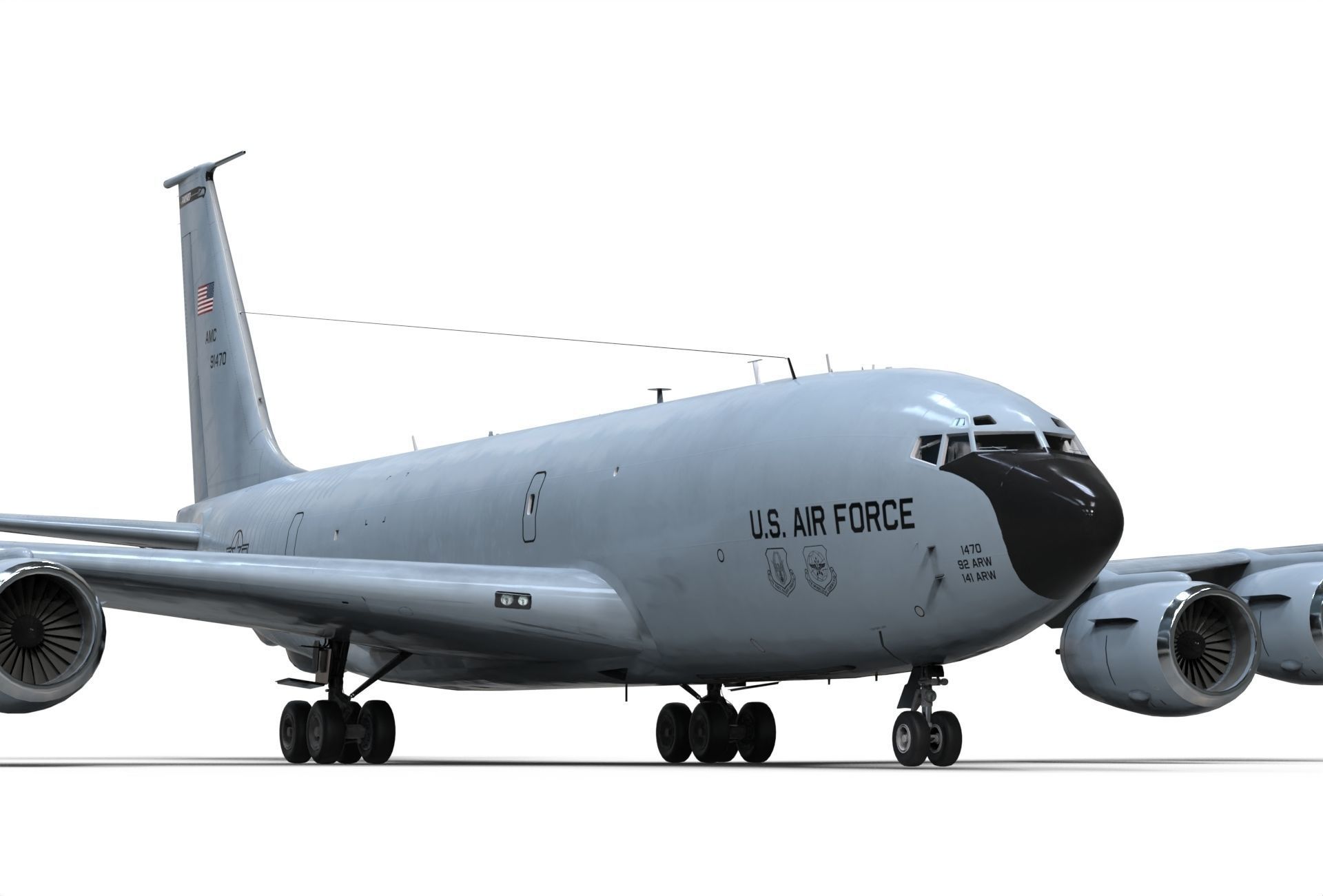 Boeing KC-135 Stratotanker 3D model_9