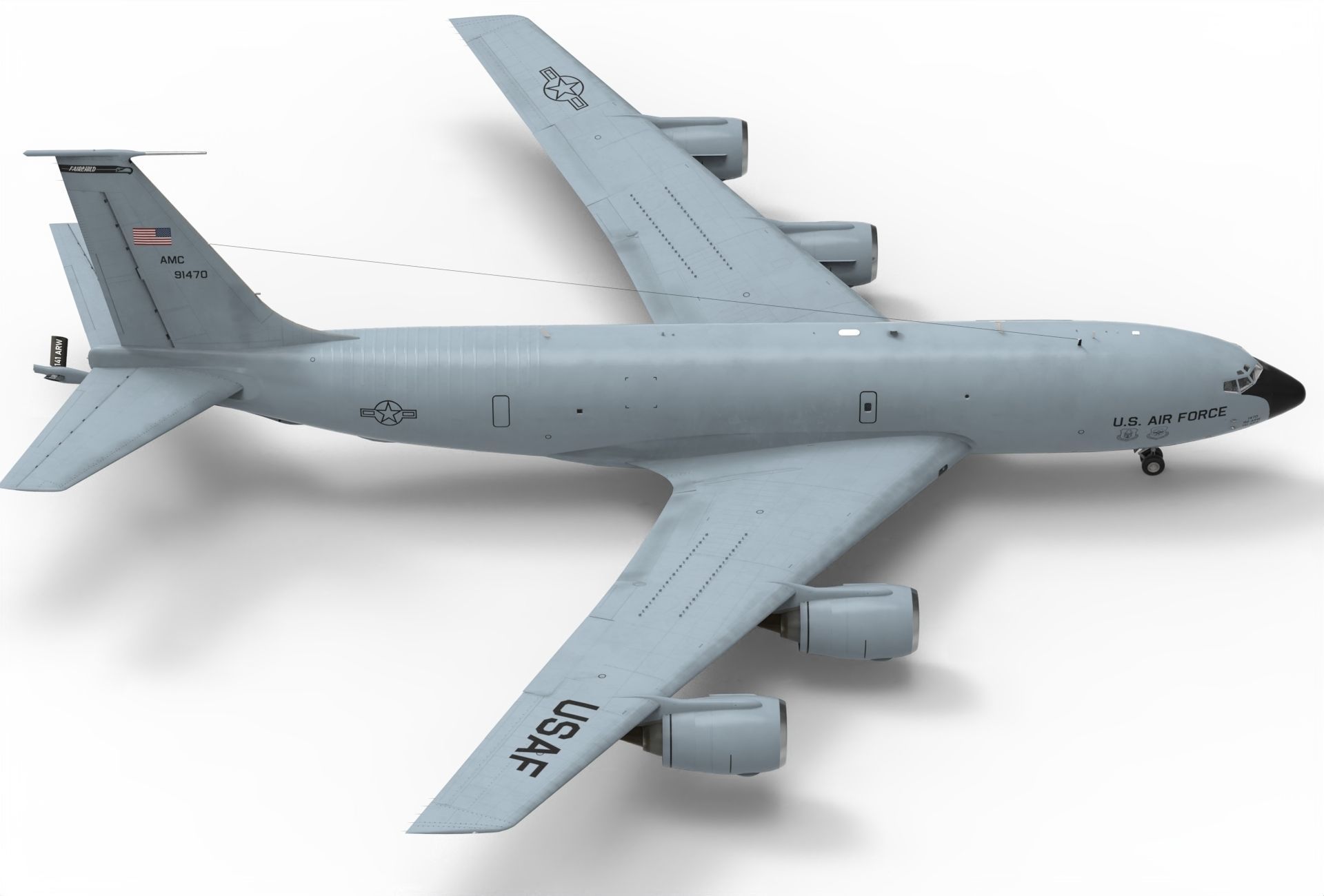 Boeing KC-135 Stratotanker 3D model_5
