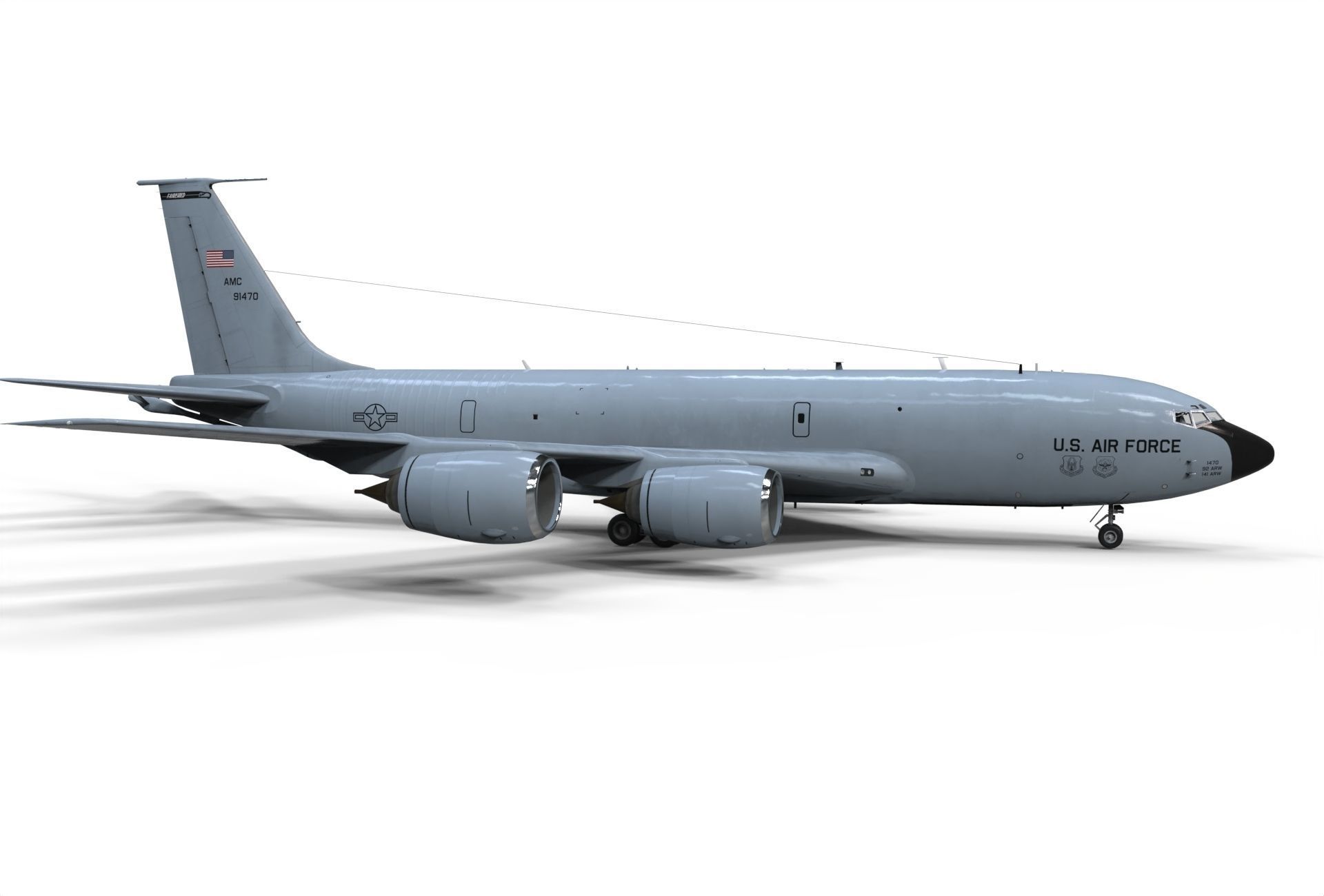 Boeing KC-135 Stratotanker 3D model_8