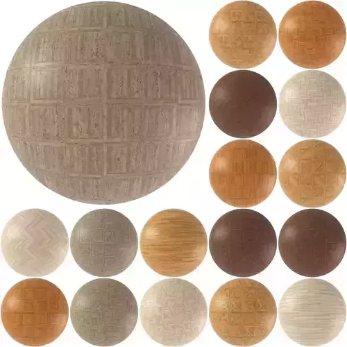 Parquet - Laminate - Wooden floor 17 in 1