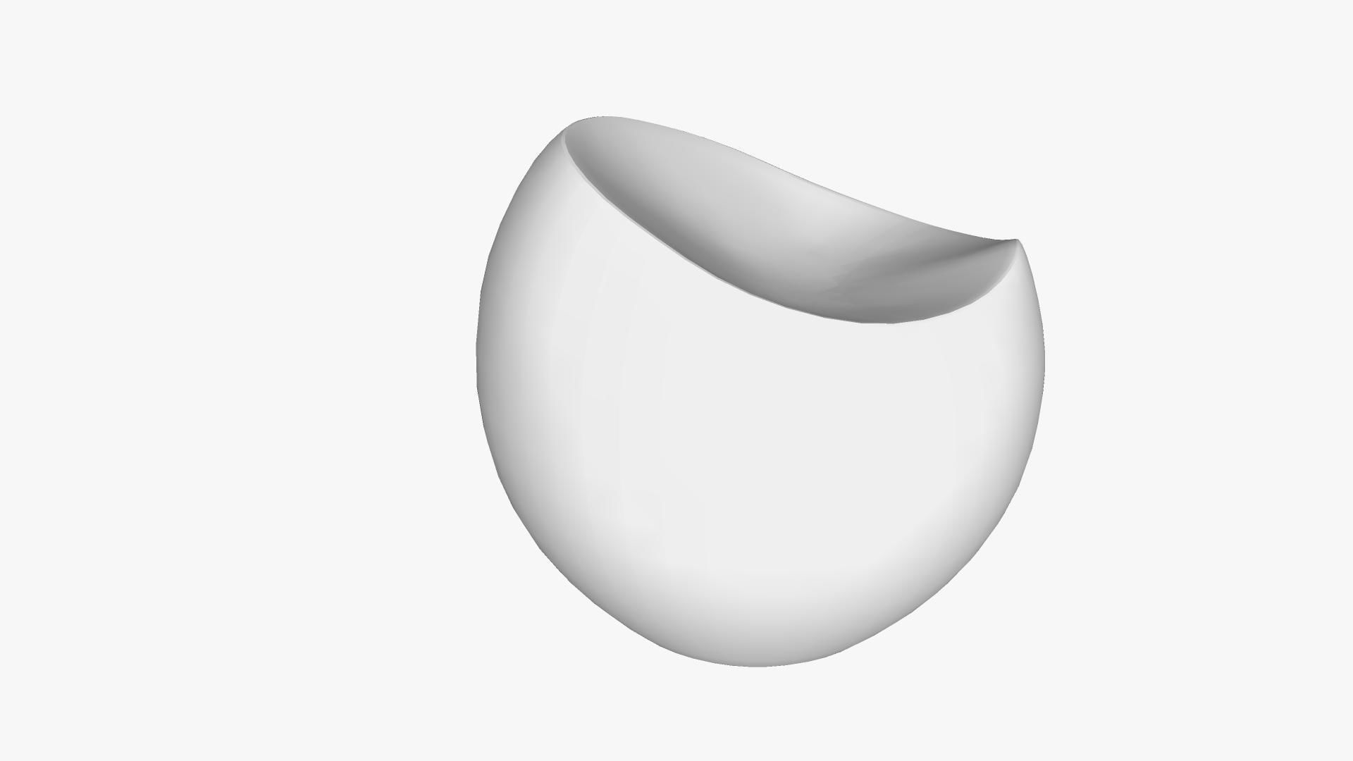 Ball chair 3D model_7