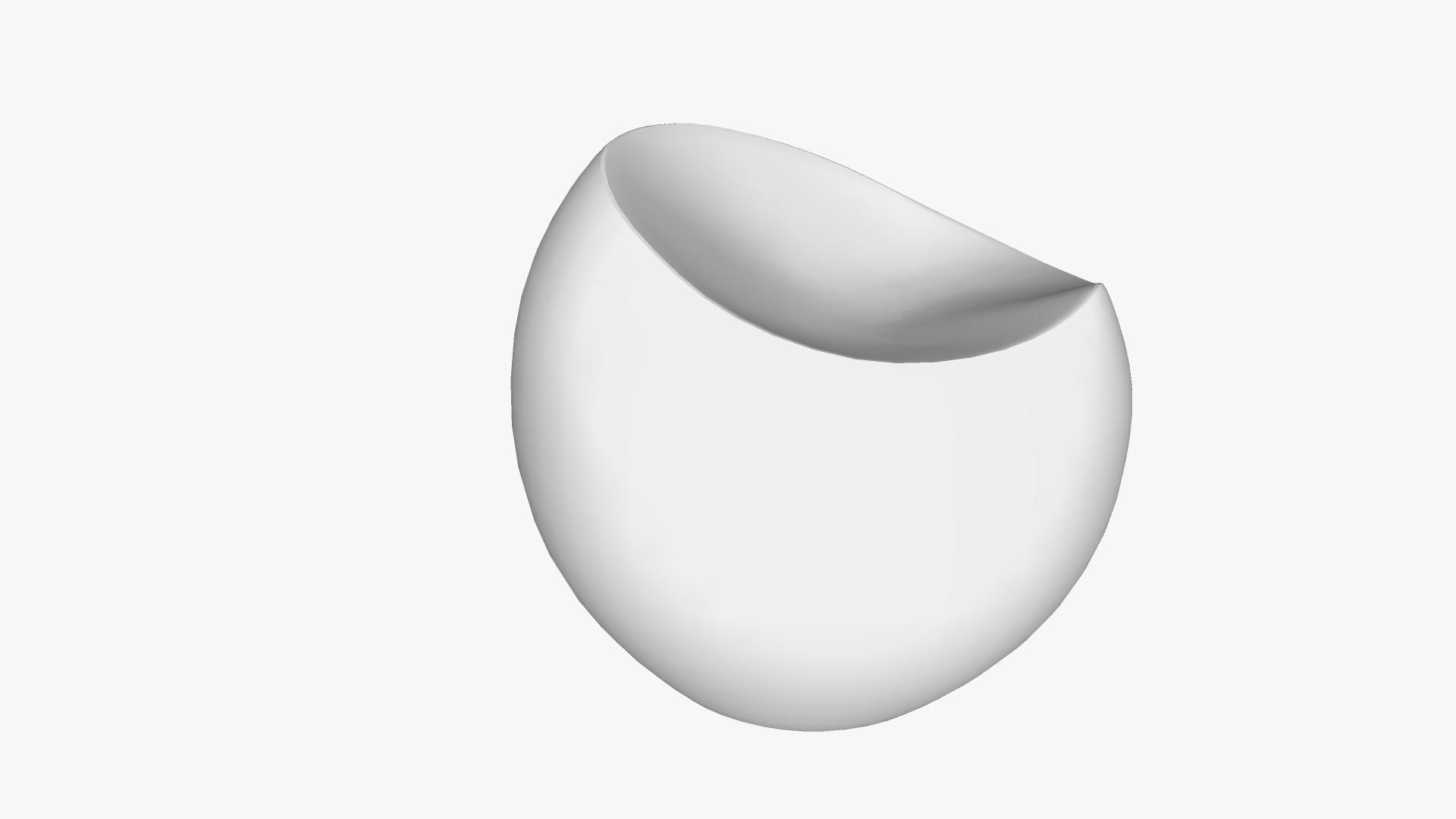 Ball chair 3D model_5