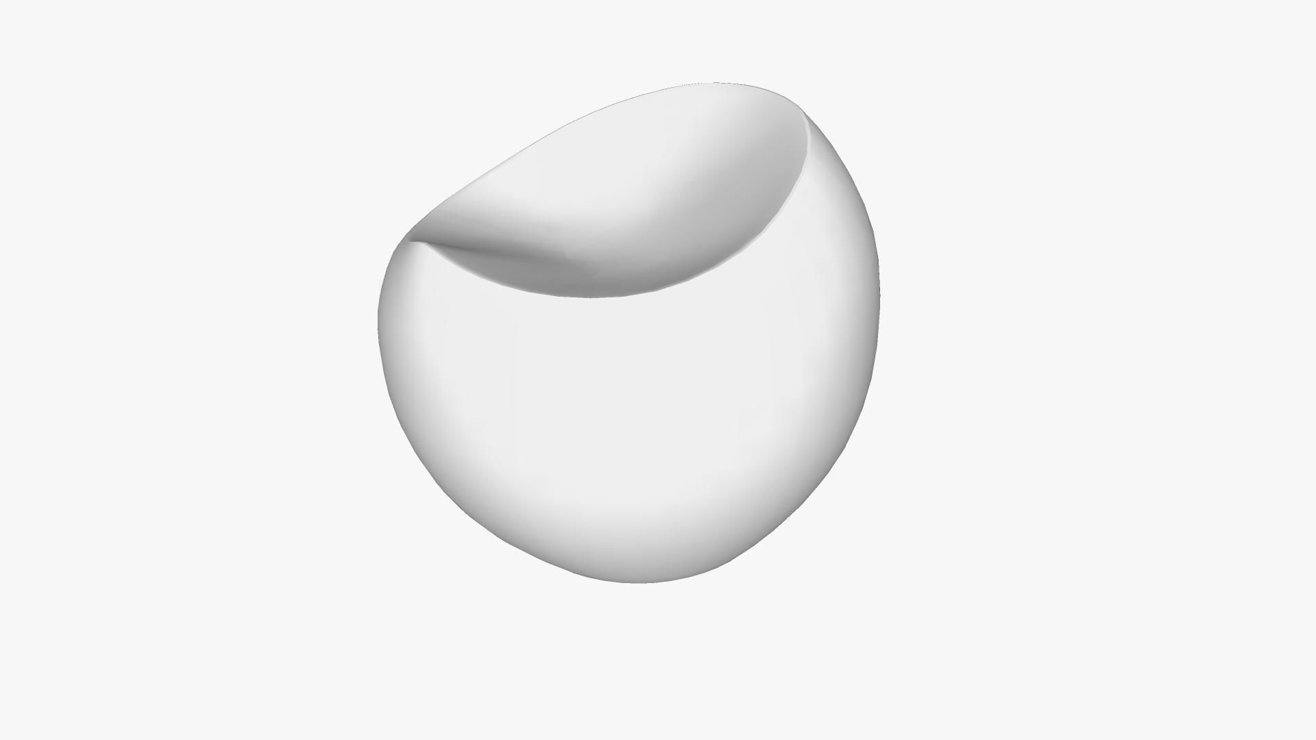 Ball chair 3D model_30