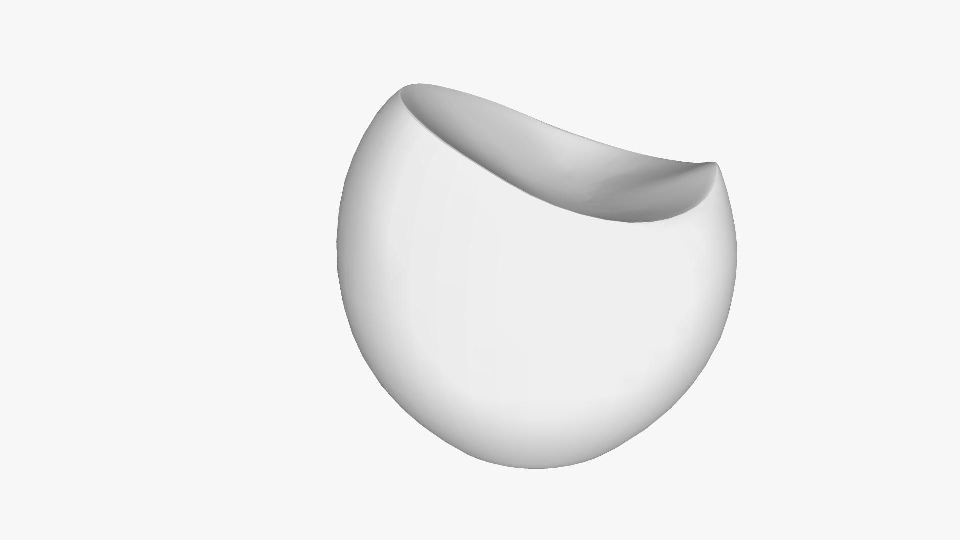 Ball chair 3D model_8