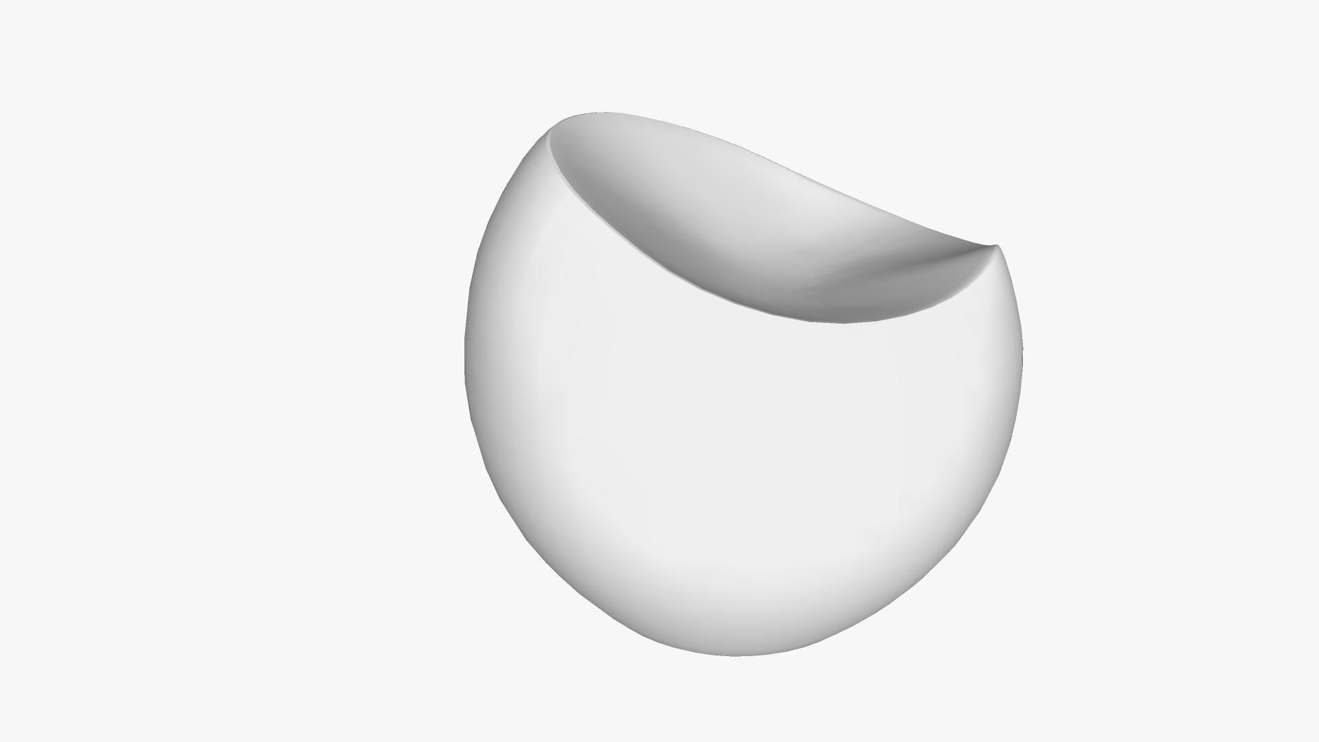 Ball chair 3D model_6