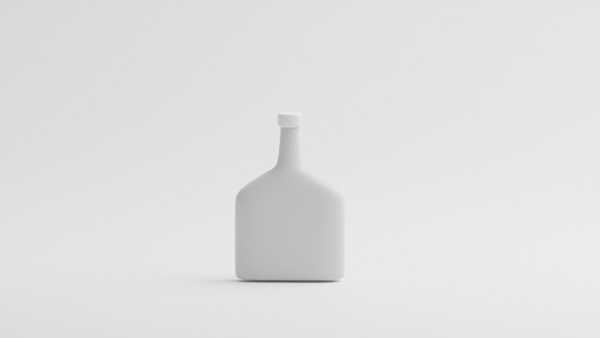 Bottle Template 3D model_7