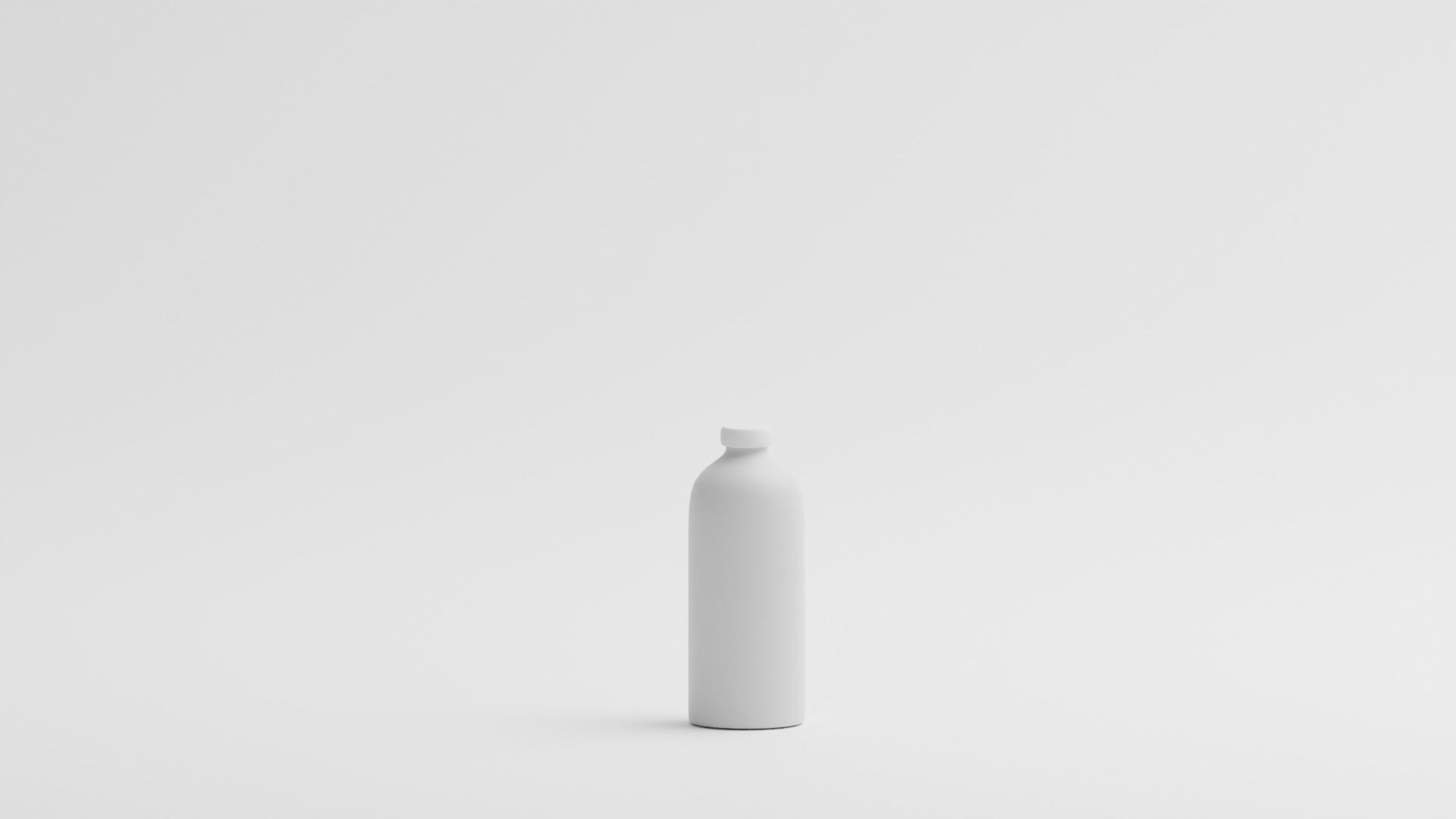 Bottle Template 3D model_5