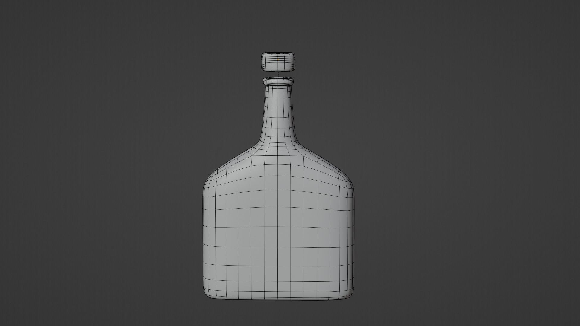 Bottle Template 3D model_14