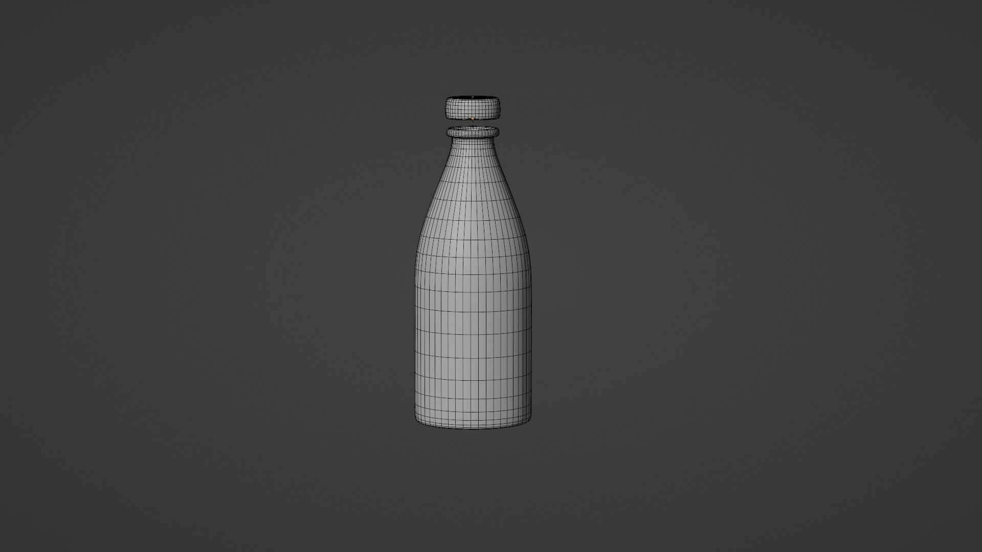 Bottle Template 3D model_13