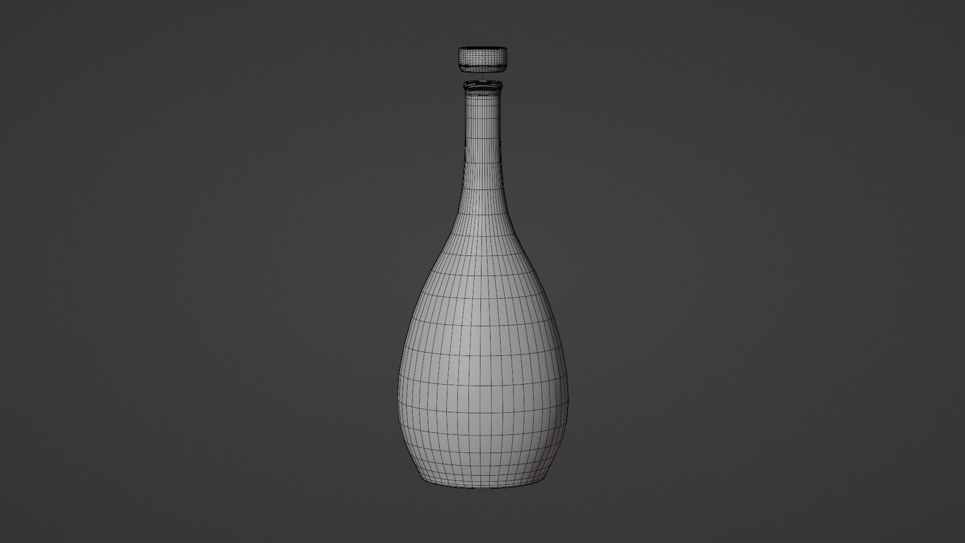 Bottle Template 3D model_17