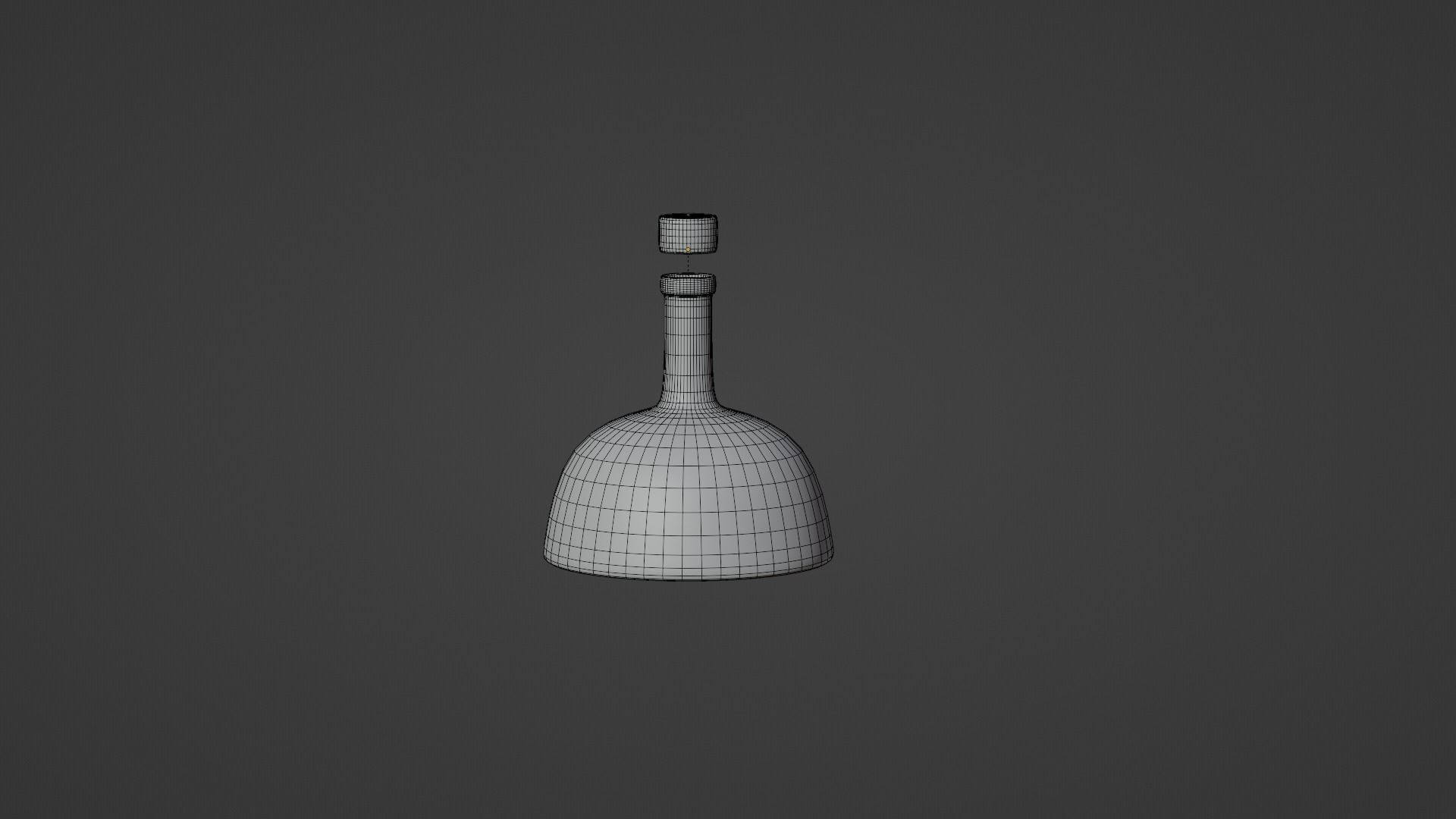 Bottle Template 3D model_12