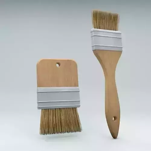 Paint Brushes Package 3D model