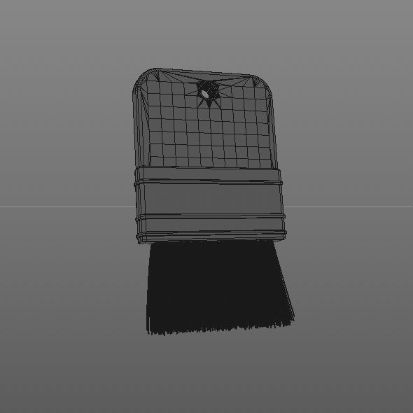 Paint Brushes Package 3D model_4