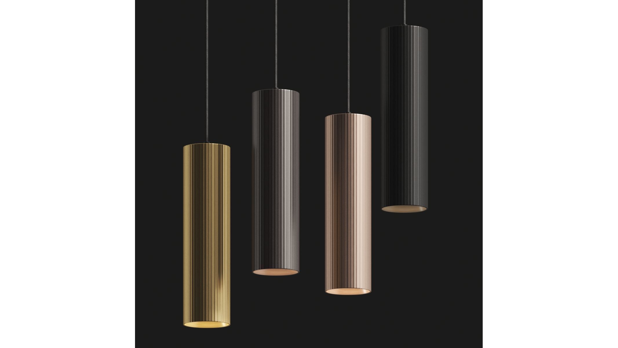 Aromas del Campo Strip Pendant Lamp 3D model_1