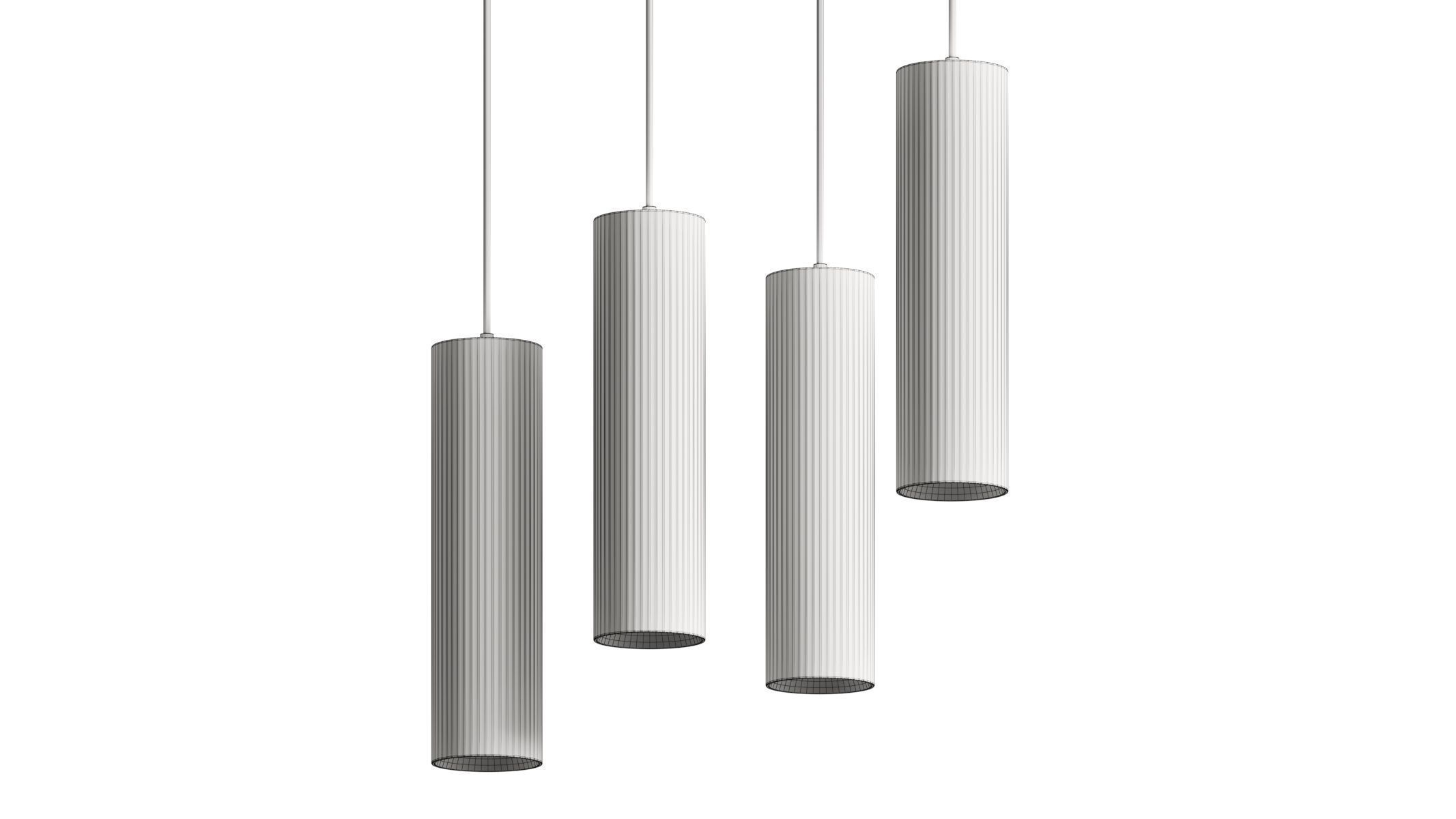 Aromas del Campo Strip Pendant Lamp 3D model_4