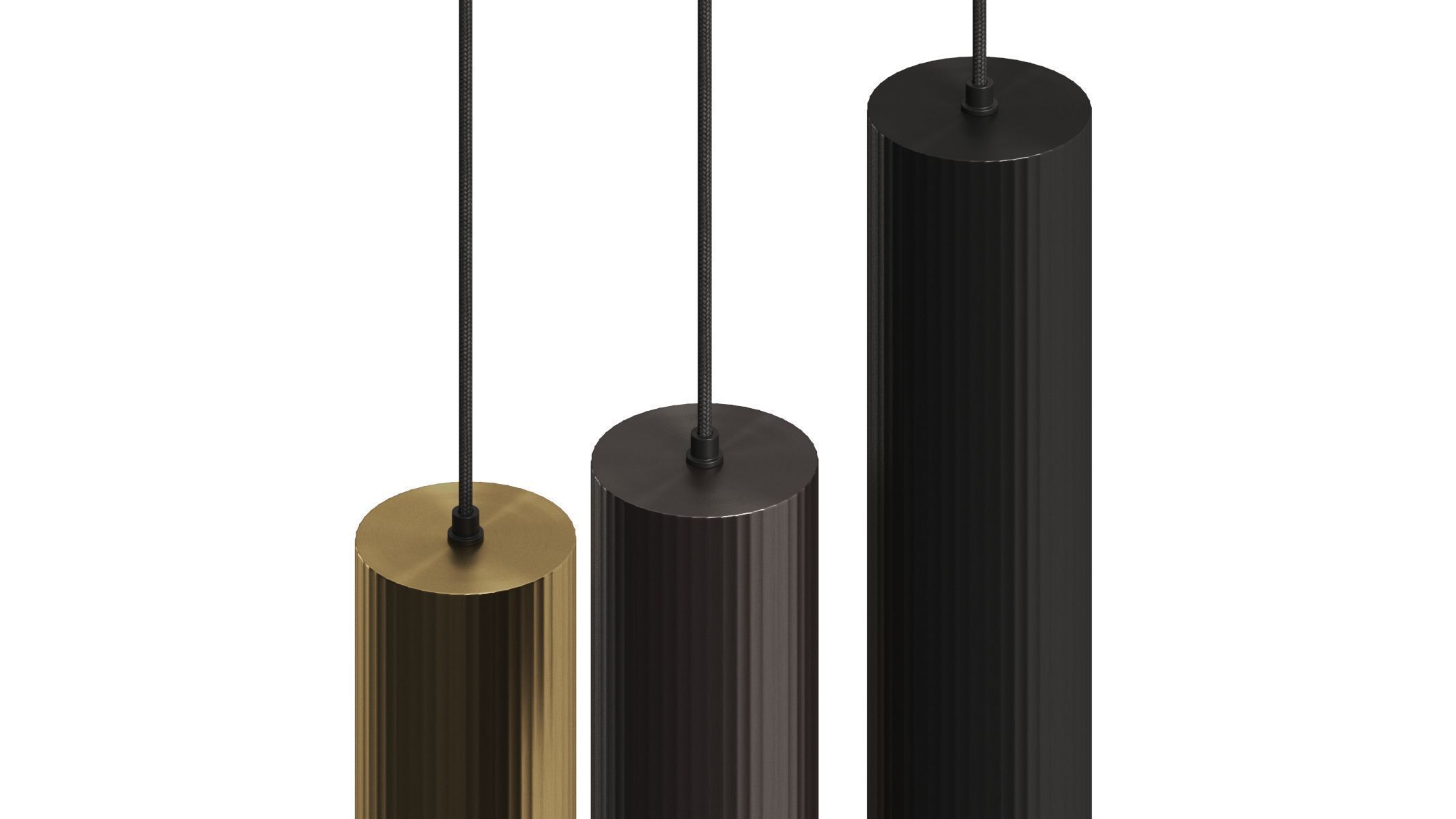 Aromas del Campo Strip Pendant Lamp 3D model_3