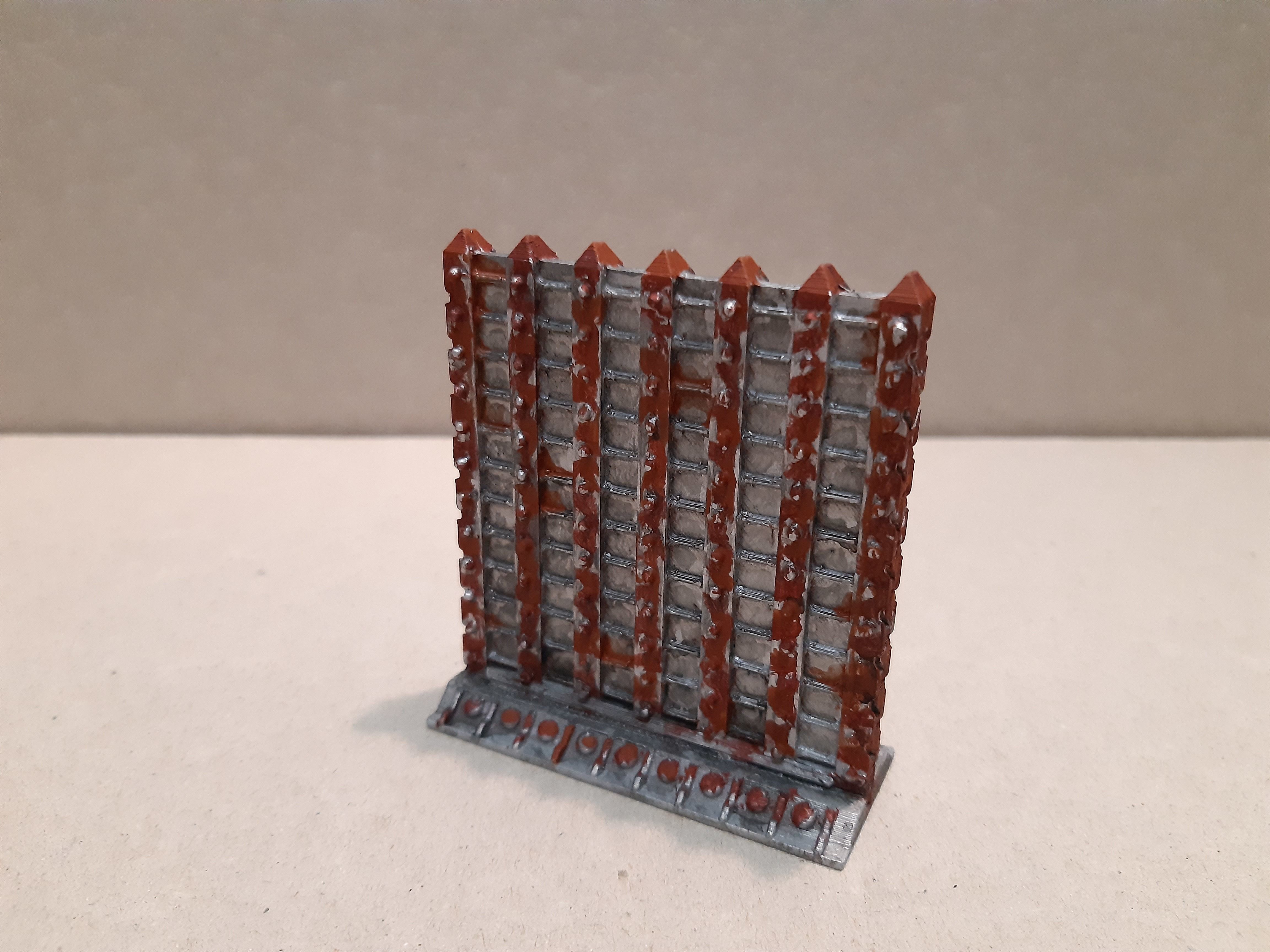 SCI-FI barricade set 3D model_3