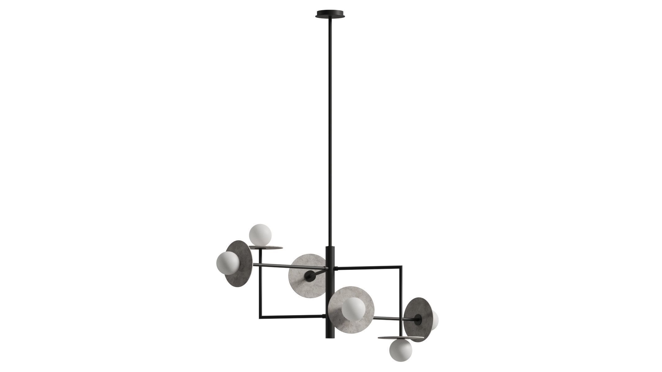 Aromas del Campo Miro Pendant Lamp 3D model_2