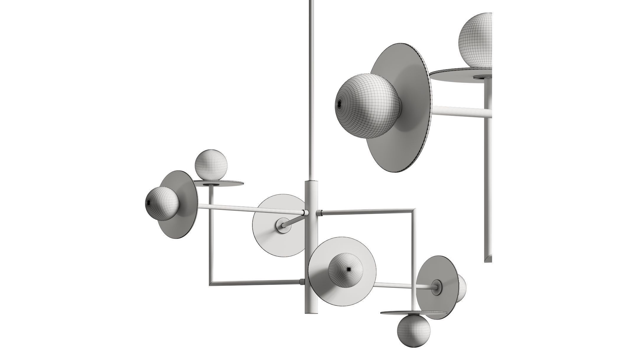 Aromas del Campo Miro Pendant Lamp 3D model_3