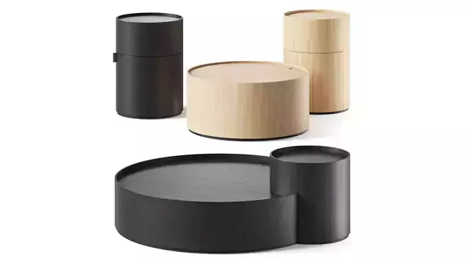 Living Divani Moon Coffee and Side Tables