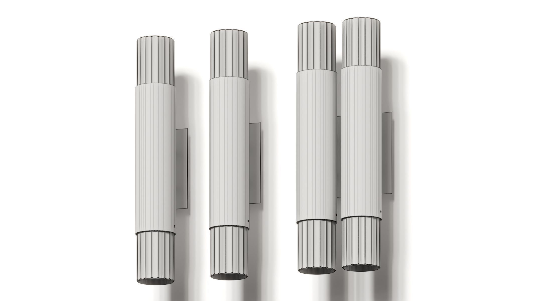 Ilfari Embrace Wall Lamps 3D model_1