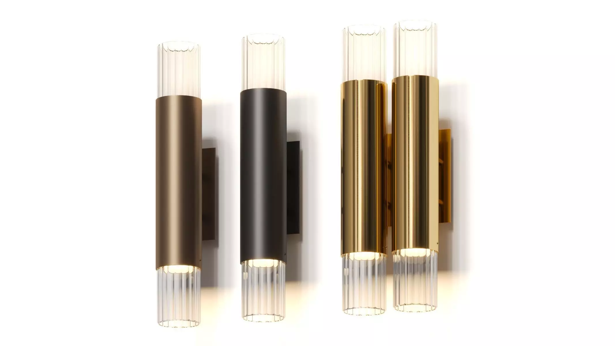 Ilfari Embrace Wall Lamps 3D model_0