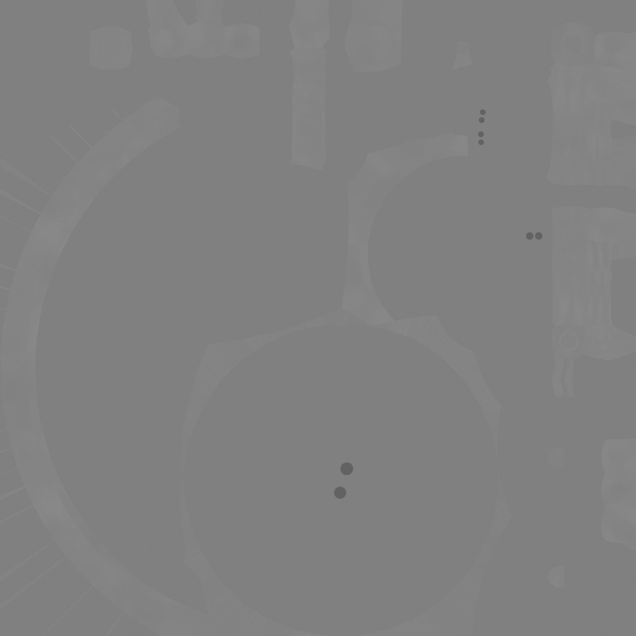 Cute Robot D08 Police Cop - SciFi Character Design Low-poly 3D model_23